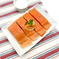 thumbnail image 5 of Ocean Venture Skinless and Boneless Atlantic Salmon Fillets, Frozen, 5-7 ct., 2.5 lbs., 5 of 6