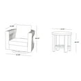 thumbnail image 4 of Member’s Mark Halifax Bistro Set with Sunbrella Fabric, 3pc, 4 of 6