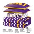 thumbnail image 5 of Logo Brands LSU Tigers Bed-In-A-Bag Set, 5 of 5
