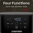 thumbnail image 4 of Chefman 4-Quart TurboFry Air Fryer, 4 Cooking Functions, 4 of 7