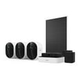 thumbnail image 1 of Arlo Pro Outdoor Security Camera 2K HDR (6th Gen) w/Dual Charger, Extra Batter, and Solar Panel Charger, 3-Pack, 1 of 7
