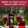 thumbnail image 2 of PAMA Pomegranate Flavored Fruit Liqueur 750 ml, 2 of 9