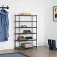 thumbnail image 2 of TRINITY 6-Tier Metal Slat Shoe Rack, 28" W x 12" D x 45" H, 2 of 14