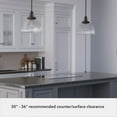 thumbnail image 6 of Hunter Cypress Grove with Clear Holophane Glass 1 Light Pendant Ceiling Light Fixture, 6 of 8