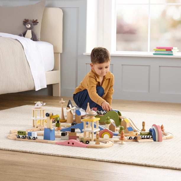 Member's Mark Wooden Train Set - Samsclub.com