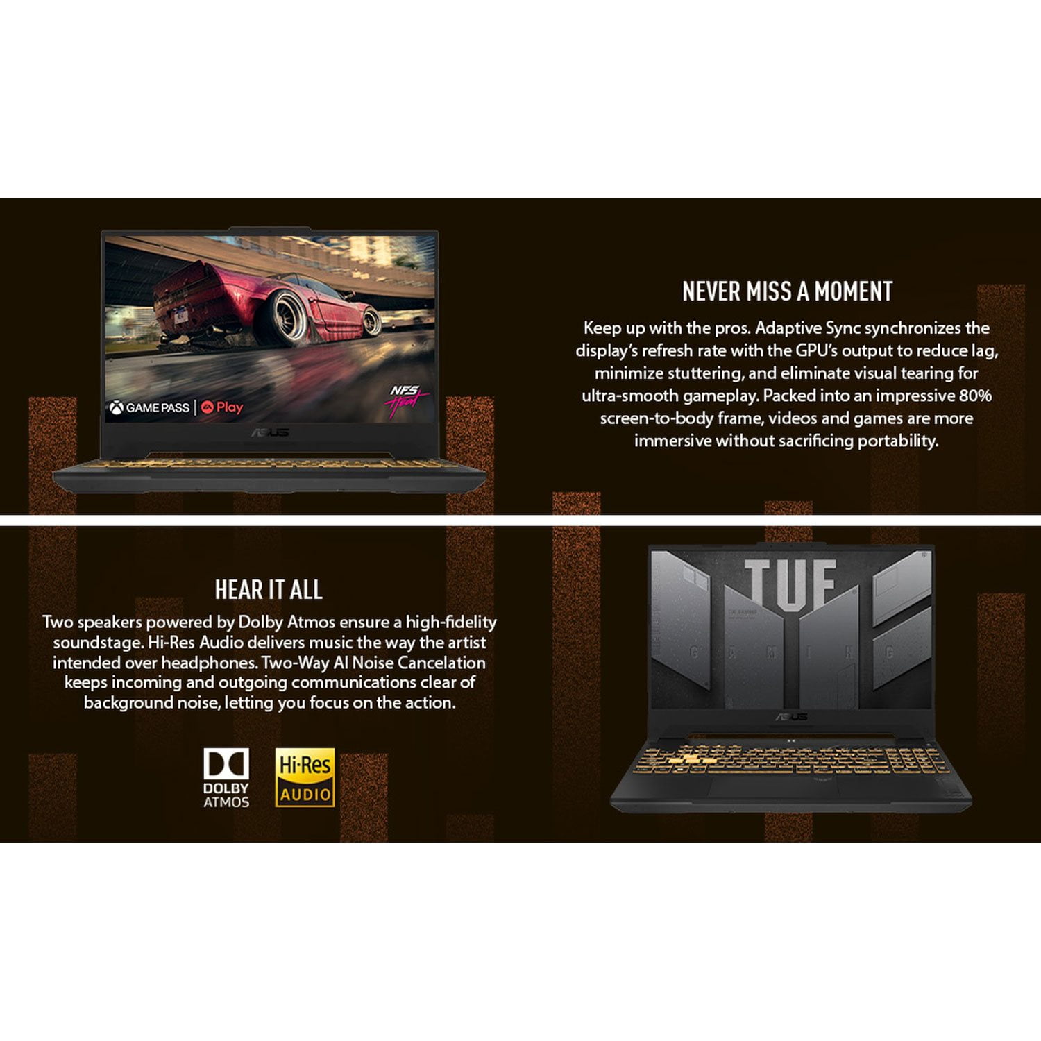 ASUS TUF Gaming F15 Laptop - 15.6