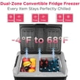 thumbnail image 11 of Frigidaire Portable Convertible Electric Refrigerator/Freezer, 11 of 15
