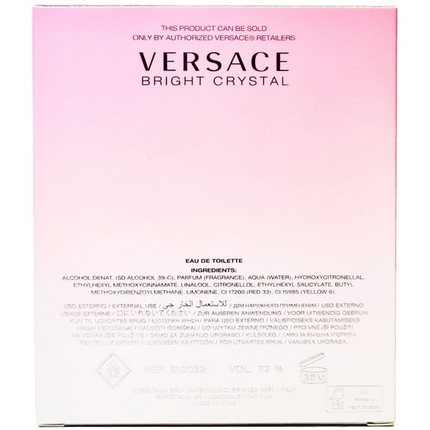 Versace Bright Crystal Eau de Toilette - Samsclub.com