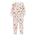 thumbnail image 1 of Carter's Baby & Toddler Girls Fleece Footie Pajama, 1 of 4