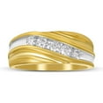 thumbnail image 1 of 0.50 C.T. TW Round Cut Five Stone Diamond Band in 14K Gold, 1 of 4