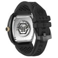 thumbnail image 3 of Philipp Plein $keleton Crystal Automatic Black Silicone Watch, 44mm, 3 of 4