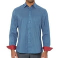 thumbnail image 4 of Nick Graham Men's Printed Long Sleeve Woven Shirt, 4 of 7