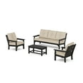 thumbnail image 3 of POLYWOOD Gulf Shores Sofa Seating Set with Sunbrella Fabric, 4pc, 3 of 12