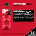 thumbnail image 2 of Powerade Fruit Punch Sports Drink, 20 fl. oz., 24 pk., 2 of 8