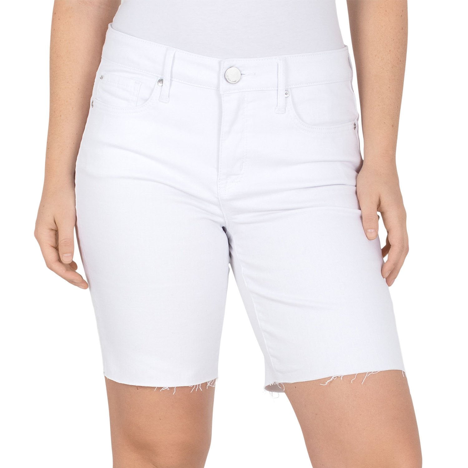 Shorts Femmes - Denim - Taille Haute - Court Décontracté - Été Bleu