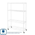 thumbnail image 4 of Seville Classics 4-Tier Steel Wire Shelving, 36" W x 14" D x 56.5"H, 4 of 13
