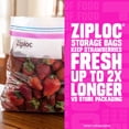 thumbnail image 5 of Ziploc Gallon & Storage Quart Bags with New Stay Open Design, 204 ct., 5 of 7