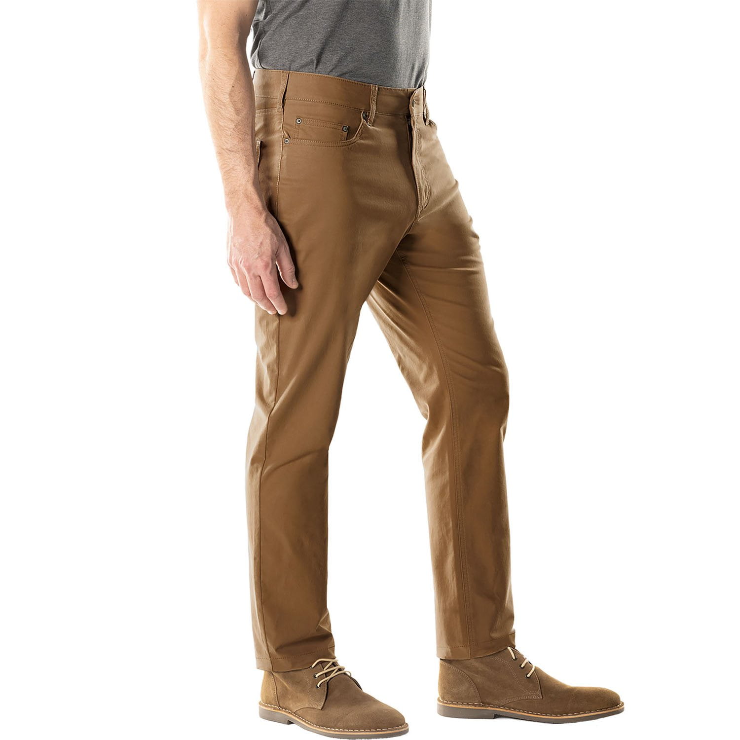 sam's club mens dress pants Member's Mark Men's Straight Fit Mason 5 Pocket Stretch Pant (Faded Green, 32x32)