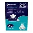 thumbnail image 1 of Member's Mark Adult Washcloths, 240 ct., 1 of 8