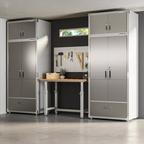 Seville Classics UltraHD Storage Cabinet with Bottom Drawer, 36” W