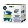 thumbnail image 3 of Ello DuraGlass 12-piece Glass Food Storage Set, Artic Berry, 3 of 4