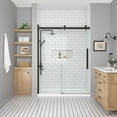 thumbnail image 2 of OVE Decors Bel 60" W x 78-3/4" H Frameless Soft-Close Sliding Shower Door, 2 of 9