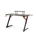 thumbnail image 2 of Seville Classics airLIFT 47.2" Elite Computer Gaming Desk Removable Riser, 2 of 8