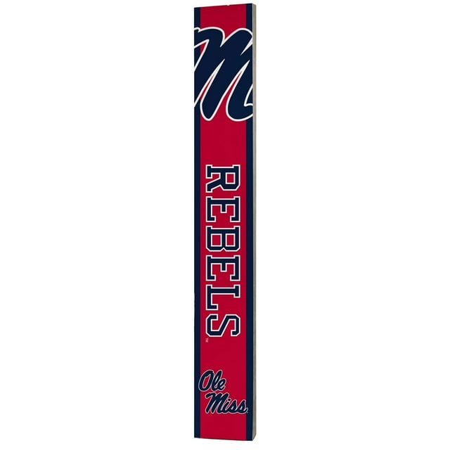NCAA 8" x 60" Reversible Porch Greeter Sign