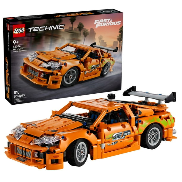 LEGO Technic Fast and Furious Toyota Supra MK4 Building Set, 810
