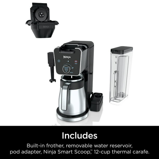 Ninja DualBrew Specialty Coffee System with Fold-Away Frother