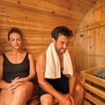 thumbnail image 11 of Backyard Discovery 2-4 Person Outdoor Barrel Sauna with Electric Heater & Glass Door, 11 of 14
