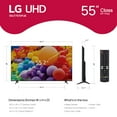 thumbnail image 2 of LG 55" Class UT7570 Series 4K UHD Smart TV, 2 of 13