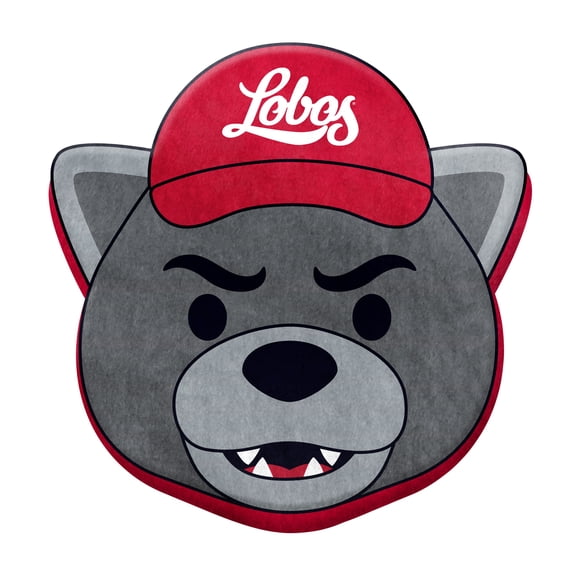Logo Brands New Mexico Lobos Puff Pillow