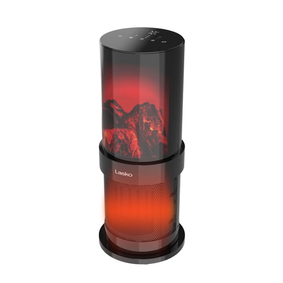 Lasko 5,118 BTU Ceramic Space Heater with 3D Fireplace Display