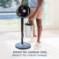 thumbnail image 9 of Shark FlexBreeze™ Pro Mist Indoor Outdoor Pedestal & Table Fan With Water Tank, 9 of 9