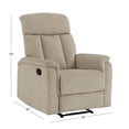 thumbnail image 14 of Irving Fabric Manual Recliner	Chair, 14 of 14