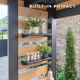 thumbnail image 14 of Backyard Discovery Luxury Galvanized Steel Covered Outdoor Kitchen w/ Grill & Pizza Oven, 14 of 26