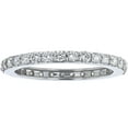 thumbnail image 1 of Round Cut Diamond Eternity Band in 14K Gold, 1 of 6