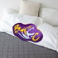 thumbnail image 2 of Logo Brands Benedict Tigers XL Puff Pillow, 2 of 5