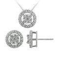 thumbnail image 1 of 1.96 CT. T.W. Diamond Earring and Pendant Set in 14K Gold, 1 of 7