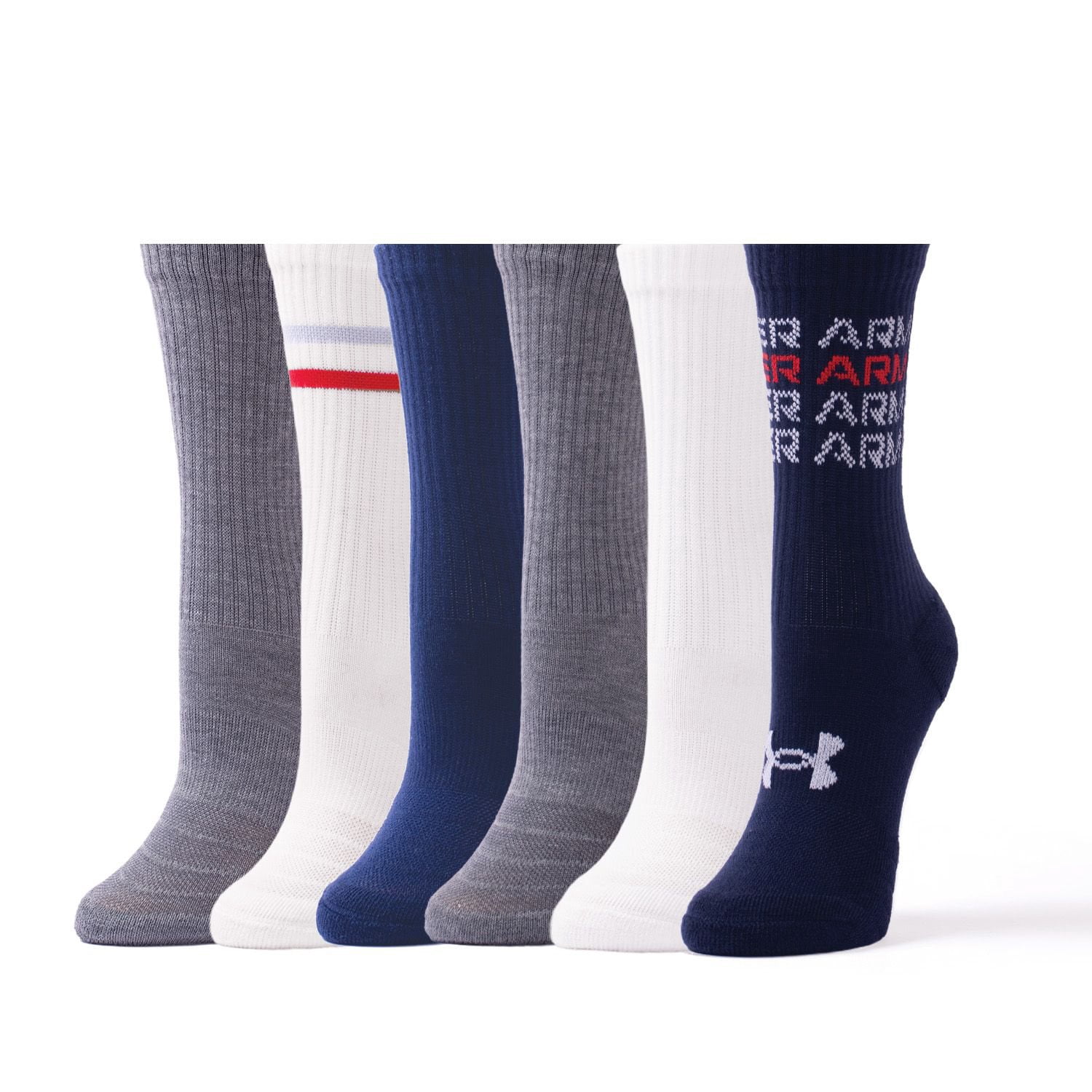 Under Armour Kids 6-Pack Sport Crew Sock - Samsclub.com