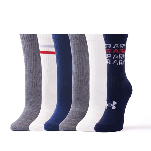 Under Armour Kids 6-Pack Sport Crew Sock