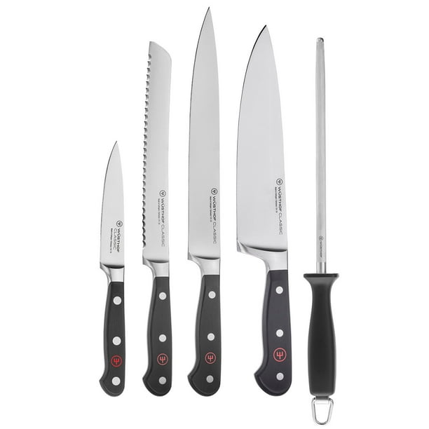Wusthof Classic 5-Piece Chef's Knife Set