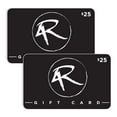 thumbnail image 1 of 4 Rivers Smokehouse $50 Gift Card Multi-Pack, 2 x $25, 1 of 3