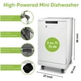 thumbnail image 13 of Hamilton Beach 18" Portable Dishwasher, 13 of 15