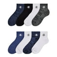 thumbnail image 2 of Champion Kids 8-Pack Quarter Sock, 2 of 4