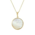 thumbnail image 3 of Tree of Life Pendant with Mother of Pearl in 14K Gold, 3 of 4