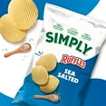 thumbnail image 5 of Simply Ruffles Sea Salted Flavored Potato Chips, 13.5 oz., 5 of 8