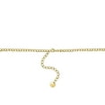 thumbnail image 4 of 14K Yellow Gold LOVE Curb Chain Necklace, 15"-17", 4 of 4