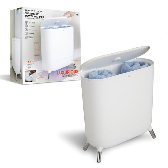 Sharper Image® SpaStudio™ Towel Warmer, Heated Comfort + Aromatherapy